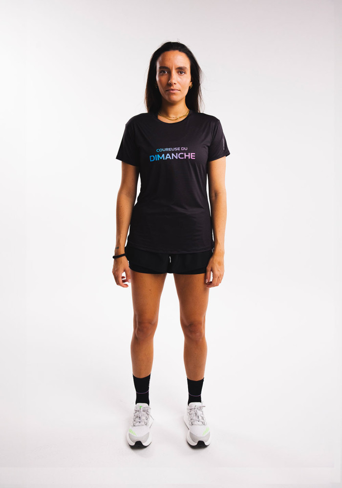 T-shirt Active Noir Logo...