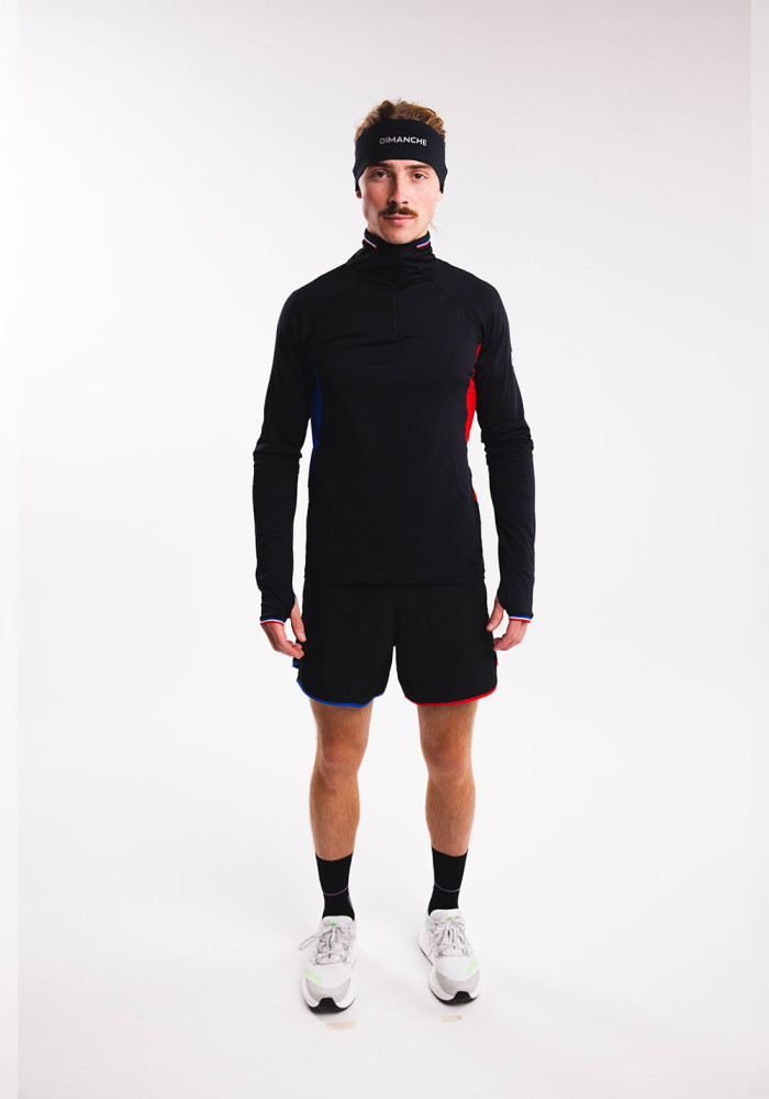 Le Zippé Tricolore Noir - ML H