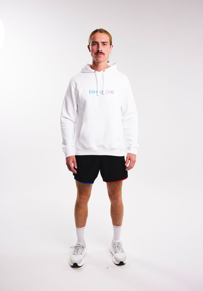 Unisex Hooded White...