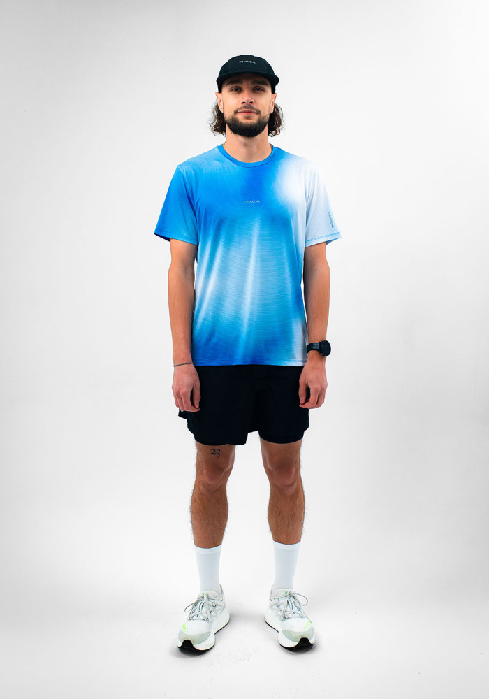 T-Shirt Active Holo Bleu H