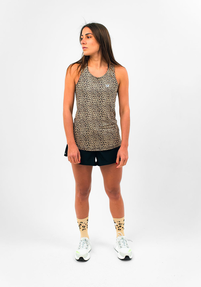 Singlet Active Leopard W